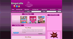 Desktop Screenshot of bingolatte.com